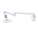 LCD/TV Monitor Arm with Wall Mounting and Keyboard tray