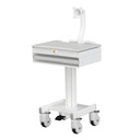 Mobile Medical Trolley with Gas Spring Lift