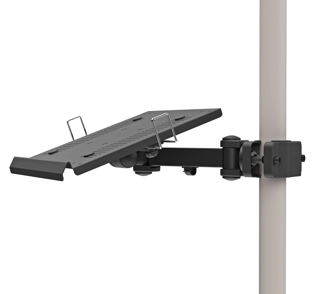 Pole Mounted Laptop Holder Arm