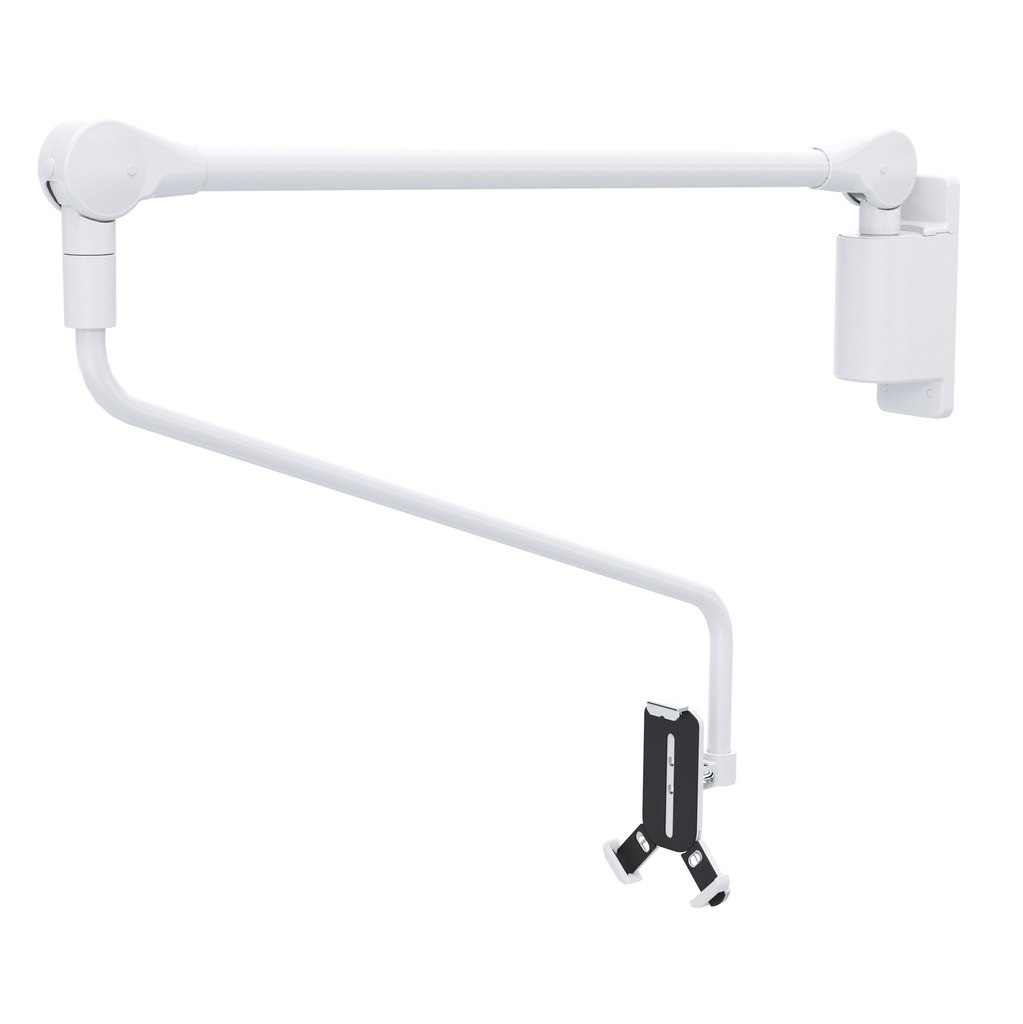 Tablet Slim Arm with Wall Mounting (with tablet holder)