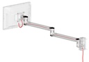 Long LCD Wall Arm (Cable Management)