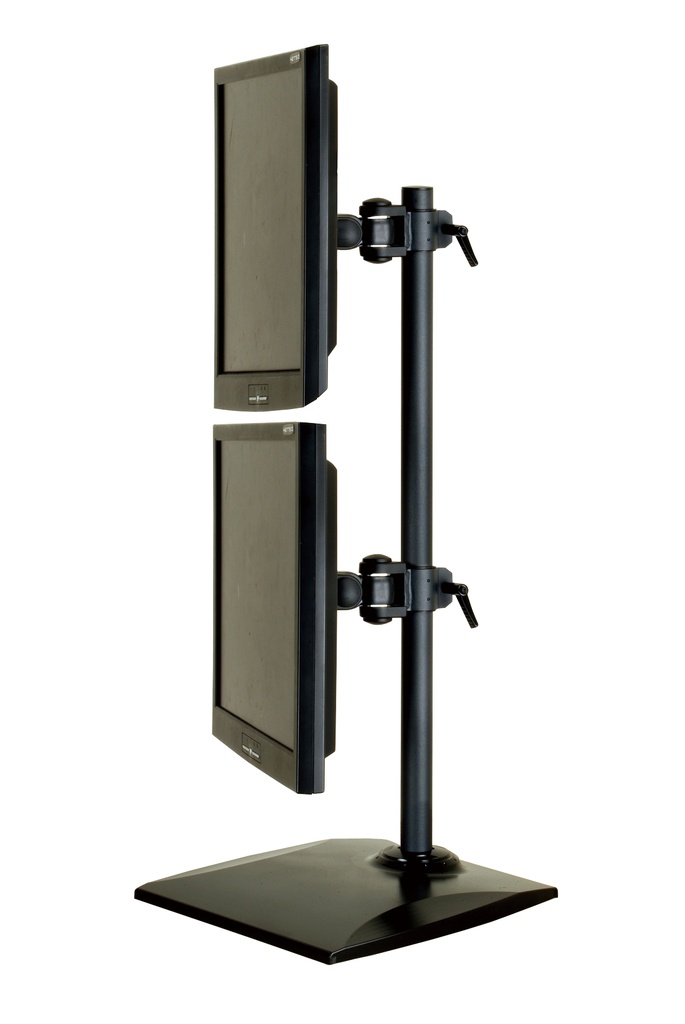 Vertical Dual LCD Monitor Stand (Free Standing)