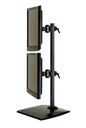 Vertical Dual LCD Monitor Stand (Free Standing)