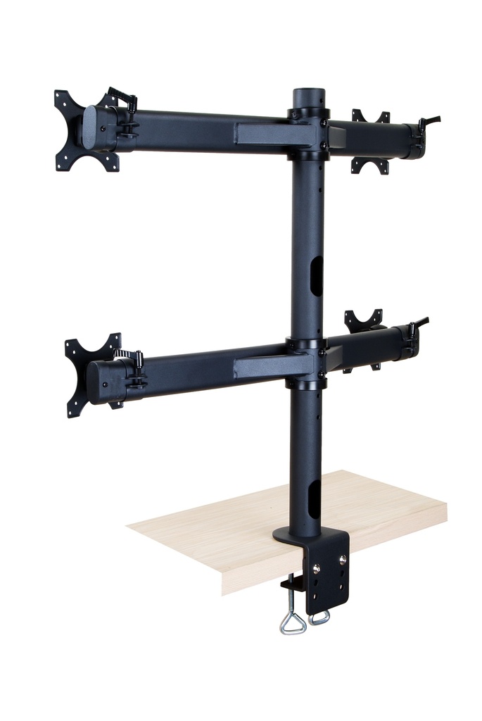 Curved Quad LCD Monitor Arm