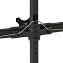 Curved Six-Screen LCD Monitor Mount