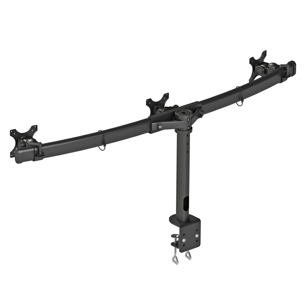 Curved Triple LCD Monitor Arm