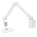 Hospital Wall Mounting LCD Arm with Keyboard Tray