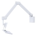 Hospital Wall Mounting LCD Arm with Keyboard Tray