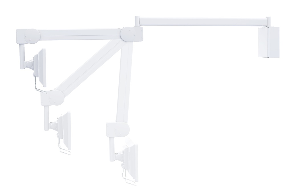 LCD/TV monitor arm with wall mounting