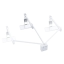 LCD/TV Monitor Arm with Ceiling Mounting and Keyboard tray