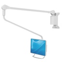 Tablet/PC Slim Arm with Wall Mounting (with VESA mount)