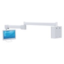 LCD/TV monitor arm with wall mounting