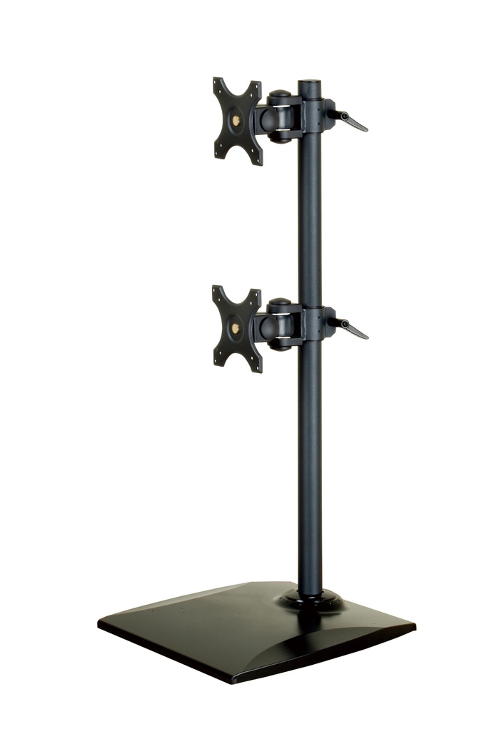 Vertical Dual LCD Monitor Stand (Free Standing)