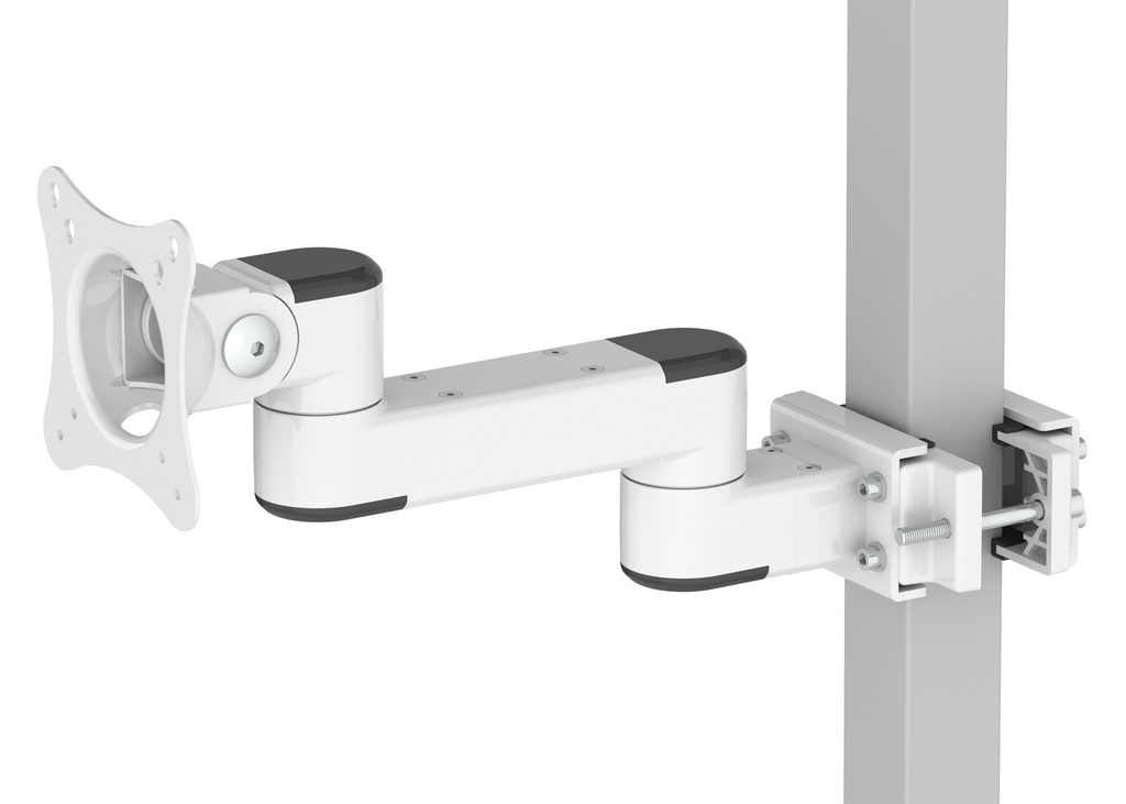 LCD TV Square Tube Mount (2"-3" with cable management)