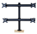 Curved Quad LCD Monitor Arm