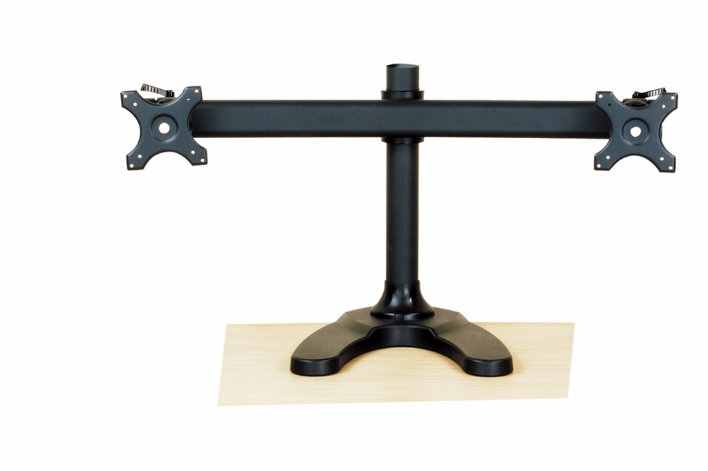 Curved Dual LCD Monitor Stand (Free Standing)